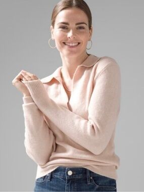 3/$30| 🌸 WHBM Collared V-Neck Pullover Sweater